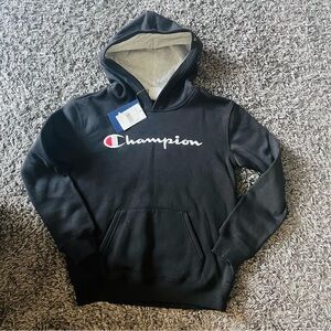 Champion Kids black Hoodie M NWT